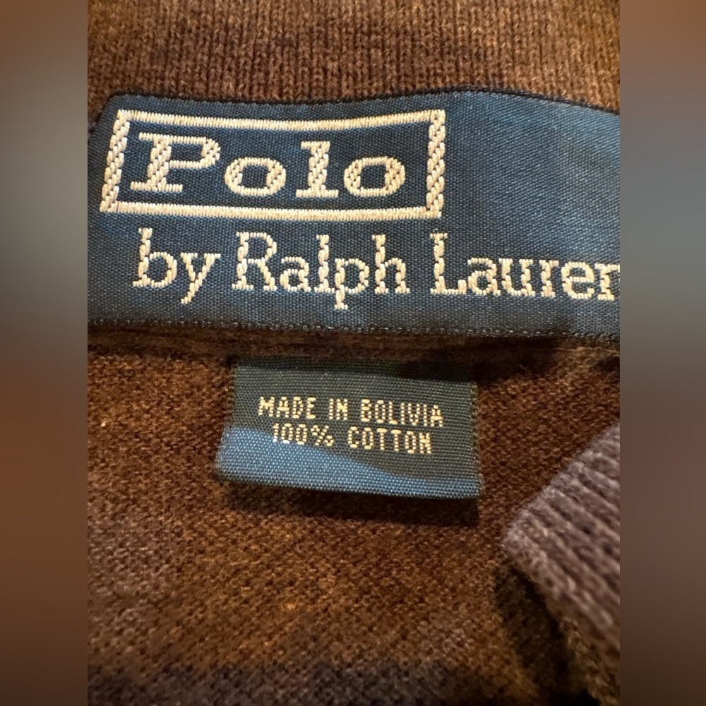 Polo by Ralph Lauren Men's Nutmeg Brown Polo Shirt men’s XXL - Picture 6 of 9